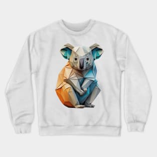 Fictional origami animal #12 Crewneck Sweatshirt